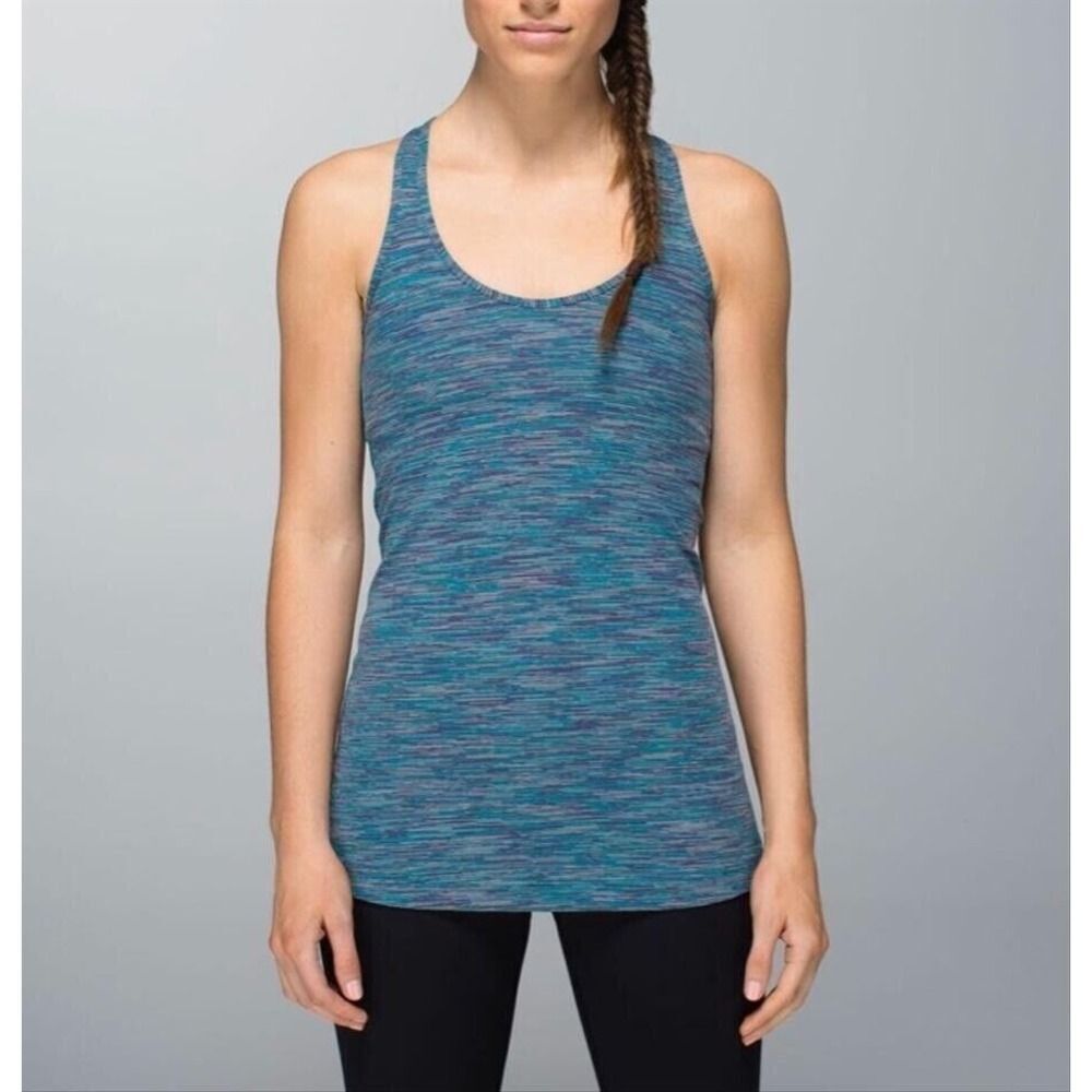 Lululemon Cool Racerback Tank “Wee Are From Space” Womens sz 4?